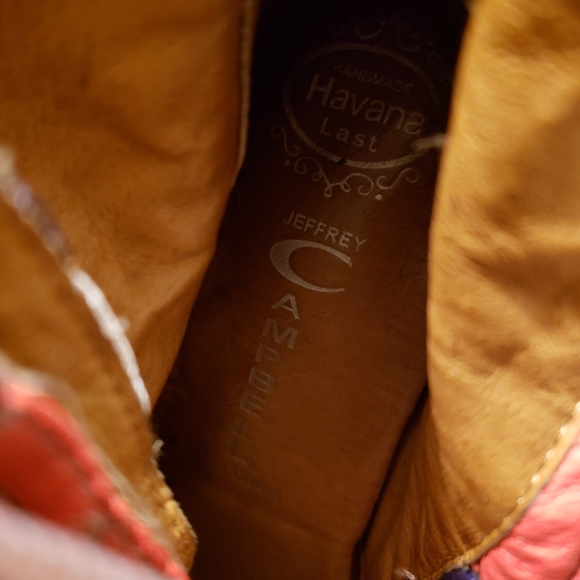 JEFFREY CAMPBELL LELA Floral Platforms 8 Rare - Picture 8 of 9